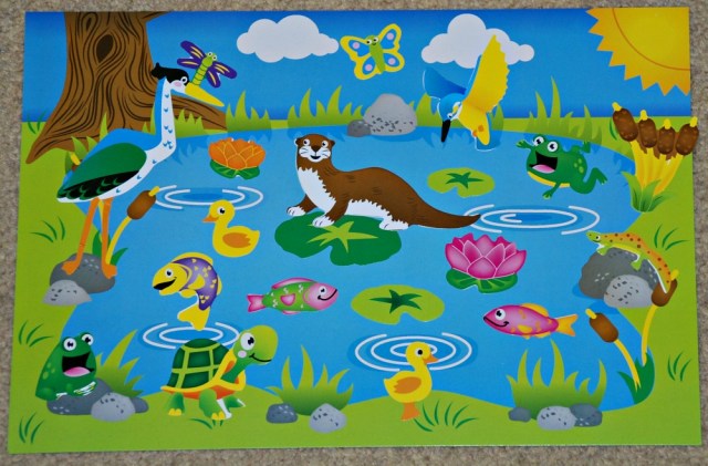 Baker Ross Pond Sticker Scene