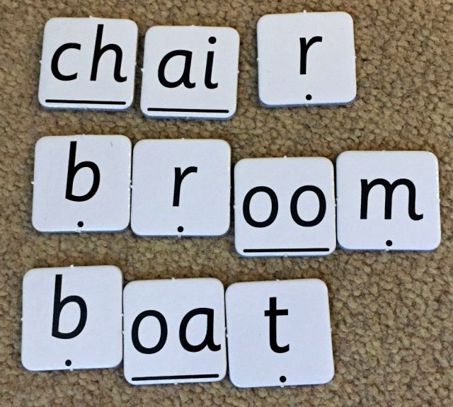 Create your own words with the Match and Spell sound cards