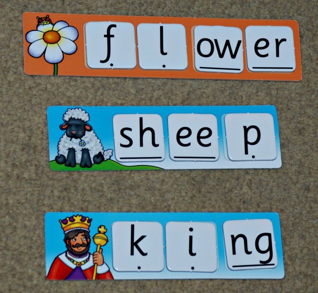 Orchard Toys Match and Spell Next Steps game