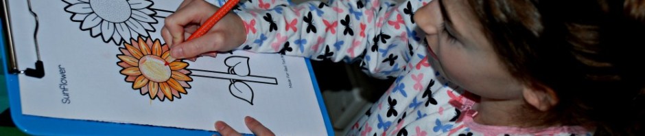 Learning how to shade pictures by building up colours using Free to download colouring pages