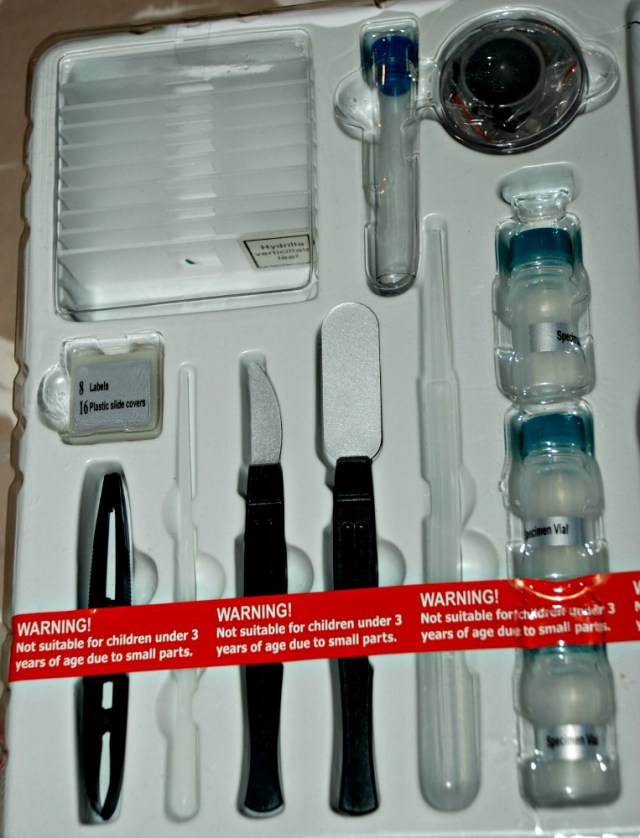 MicroPro set from Learning Resources includes everything you need to create your won slides