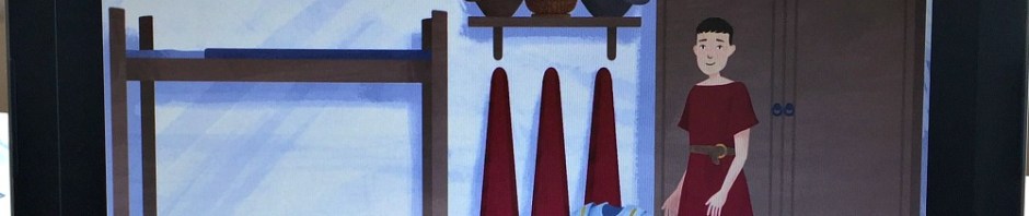 Roman soldier animated clip made by Twinkl resources part of their platinum resources