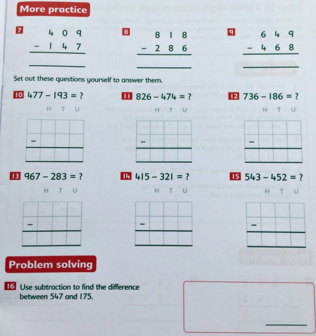 Schofield& Sims Written Calculation books include lots of examples