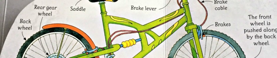 Usborne See Inside How Things works includes a bicycle