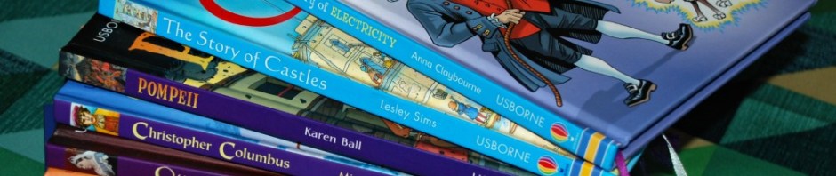 Usborne Young Reading series books which we use as part of our home education