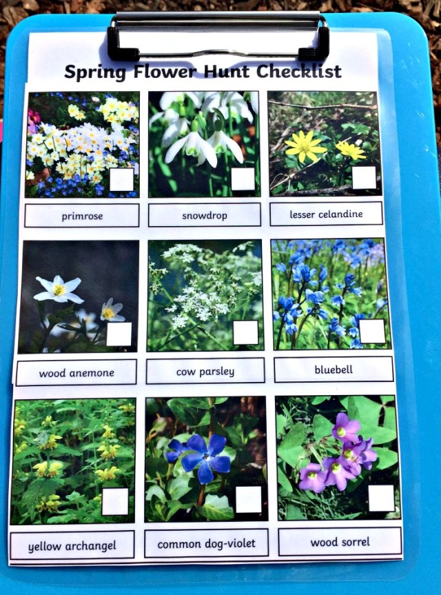 Twinkl Spring Flower Hunt
