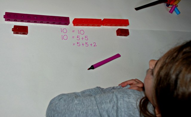 Equations. Always keep both sides balanced, if you add 2 to one side add it the other aswell