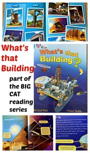 What's that Building. Part of the BIG CAT reading series by Collins. Brilliant for kids who enjoy non-fiction stories