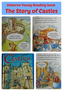 Usborne Young Reading Book. The Story of Castles. A great book for young kid learning about Castles, Knights and the Middle Ages