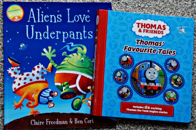 Aliens Love Underpants and Thomas' Favourite Tales