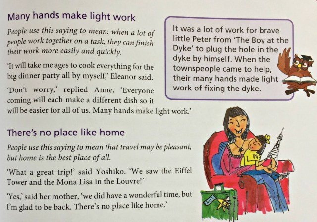 Core Knowledge What Your Year 2 Child Needs to Know the lanuage and literature chapter includes familiar sayings