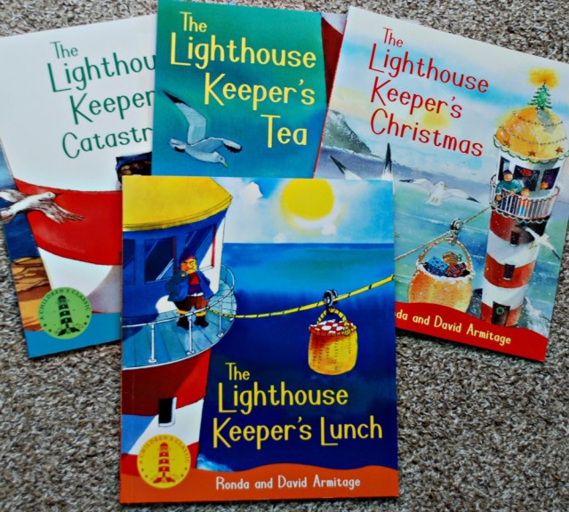 The Lighthouse Keeper's series is a lovely set of children's book which also make great readers