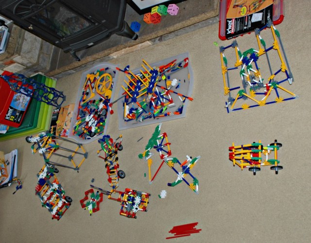 K'Nex has taken over our home