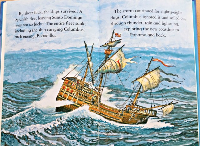 One of the Usborne Young Reading Series books - Christopher Columbus