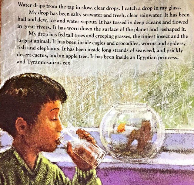 The Drop in my Drink has been inside an Egyptian Princess and a Tyrannosaurus Rex