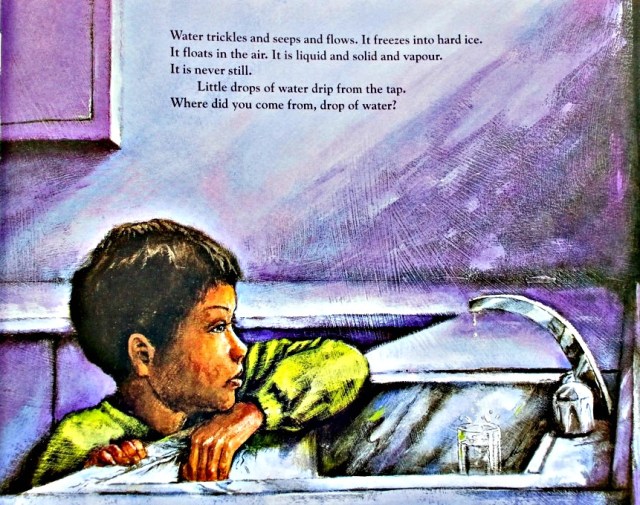 The Drop in my Drink. History of water on Earth