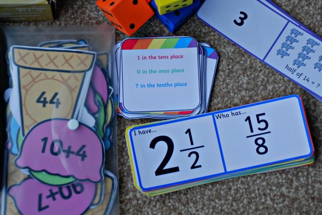 Our Maths Basket includes some Loop cards and matching cards from Twinkl Resources