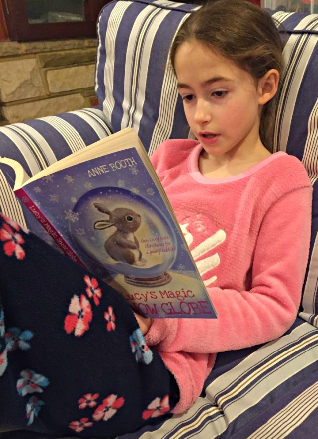 Reading Lucy's Magic Snow Globe by Anne Booth