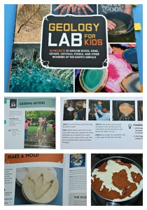 Geology LAB for kids. A brilliant book which makes Geology fun and interesting for kids