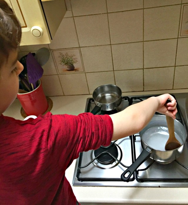 Geology Lab for Kids. some experiments do involve melting over a stove so supervision is required