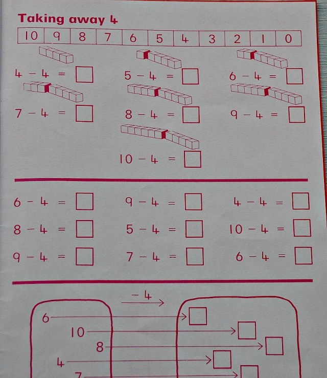 Schofield & Sims Number 1 Book. addition and subtraction practice for year 1.