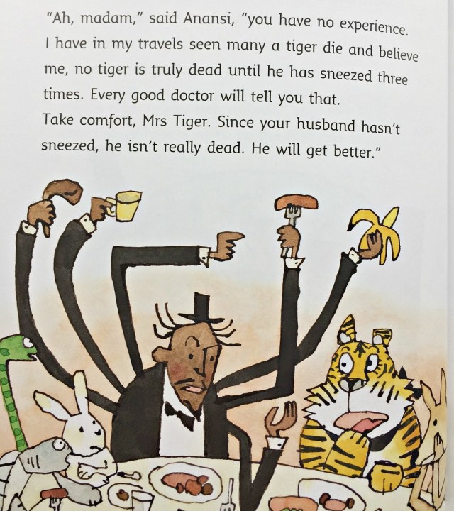 Tiger Dead! Tiger Dead Stories from the Caribbean. Anansi the spider-person