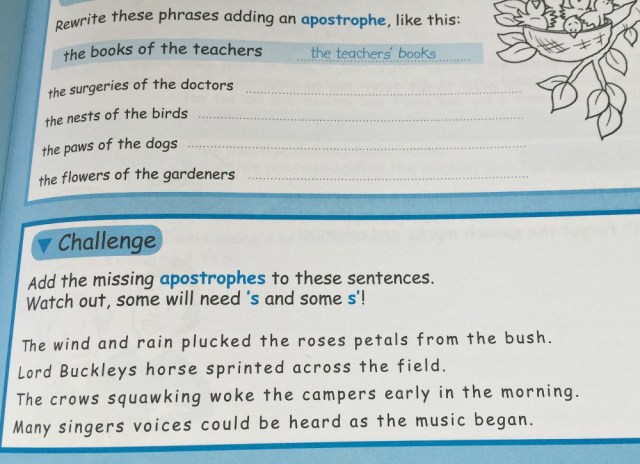 At Home With Punctuation workbook by Oxford University Press.