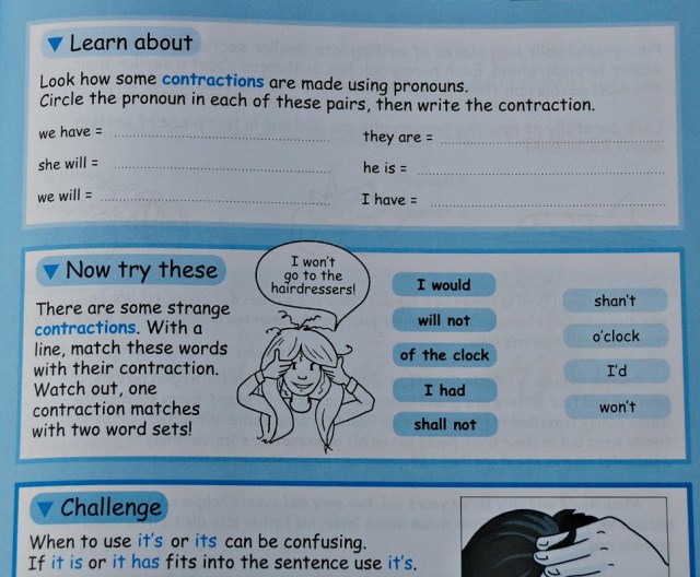 At Home With Punctuation by Oxford University Press. Contractions