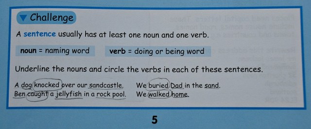 At Home With Punctuation by Oxford University Press. Sentences include verbs and nouns