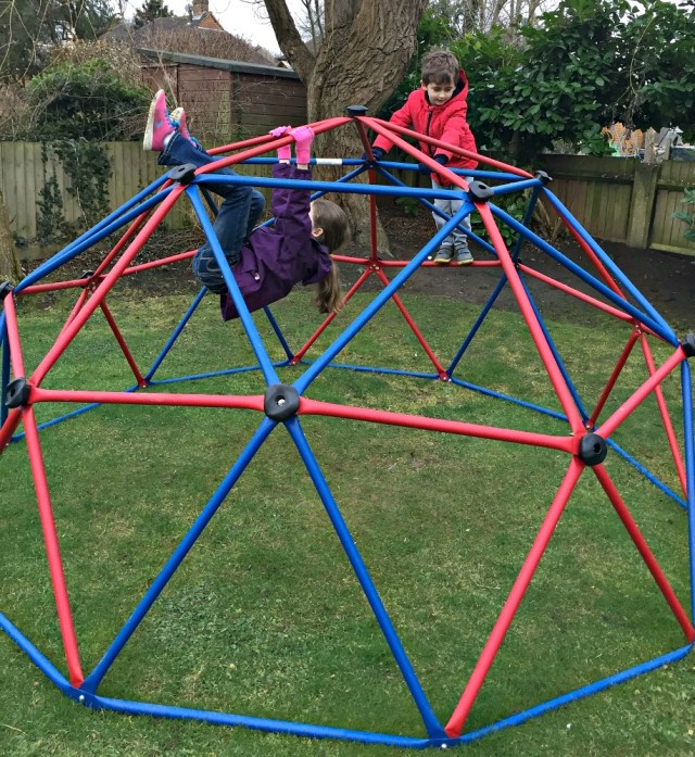 The Costco Climbing Frame. perfect for garden fun