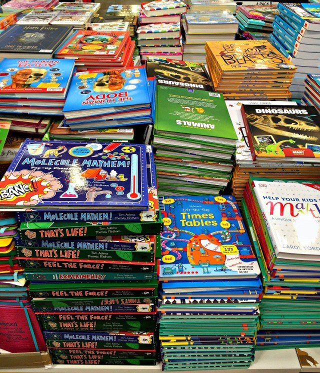 Some of the Stunning educational books you can buy at Costco UK