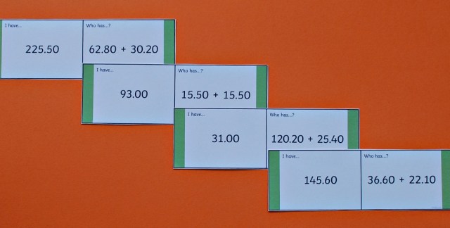 Adding Decimals Loop Cards from Twinkl Resources. Perfect for Maths practice at home