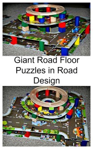 Orchard Toys Giant Road Floor Puzzle used in some road designs
