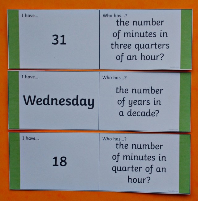 Twinkl Resources Days and Months Loop card set. Maths resource great for practice maths concepts at home