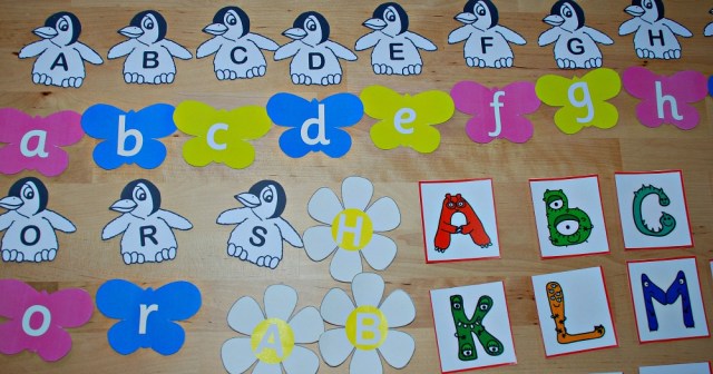 Some of the different Alphabet pages from Activity Village