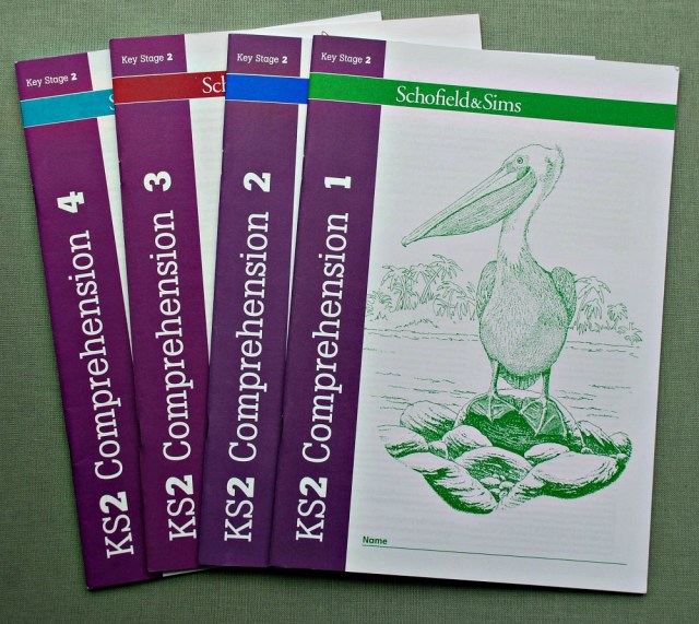 KS2 Comprehension books by Schofield & Sims. 4 Books included in the set