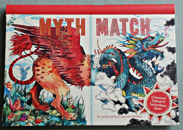 The Myth Match Book. The kids can mix and match different mythological creatures