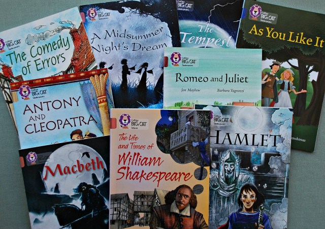Shakespeare BIG CAT readers from Collins. Perfect reading material for Upper Key Stage 2 ages