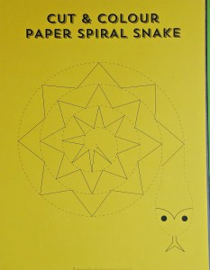 Spiral snake template from minieco.co.uk website