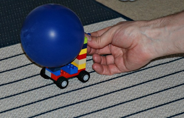 Brick Building 101. The Balloon Racer