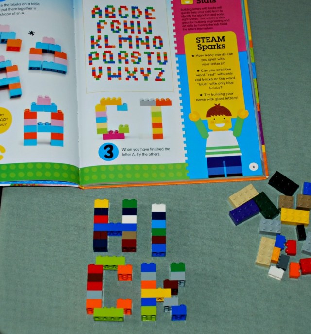 Brick Building 101. Lots of ideas for using Lego. Building a lego alphabet