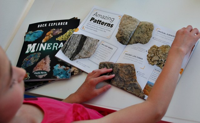 reading the Rock Explorer books. Great introduction to Geology