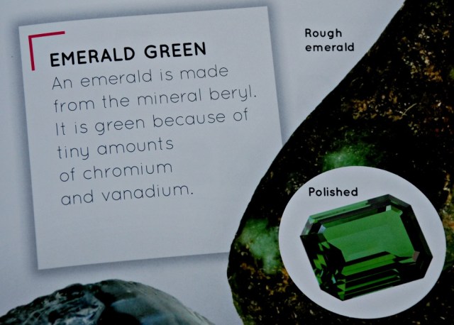 Rock Explorer books the Gem book include bits about different stones like the Emerald