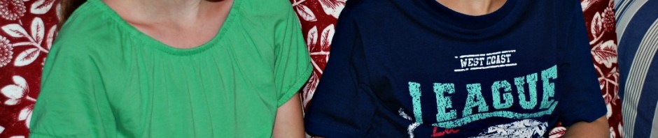 Siblings reading aloud together