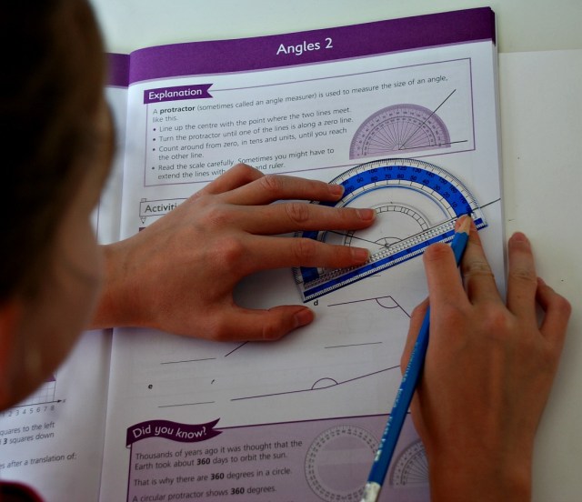 Schofield & Sims Key Stage 2 Geometry and Measurement workbook