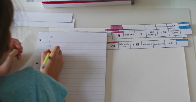 Using the Mental Maths Gym pages from Activity Village