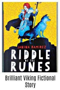 Riddle of the Runes. A brilliant Viking Fictional story with lots of historical references and a strong female character. review on ofamilylearningtogether.com
