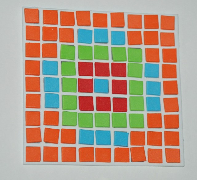 Baker Ross Mosaic Foam Craft kit