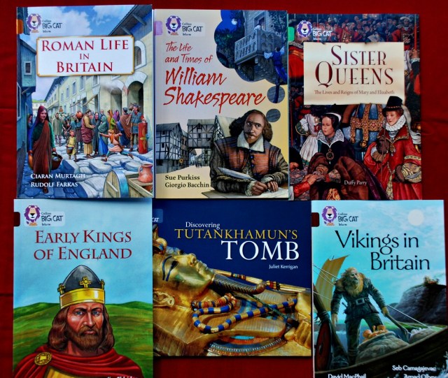 Collins BIG CAT readers include lots of Historical titles