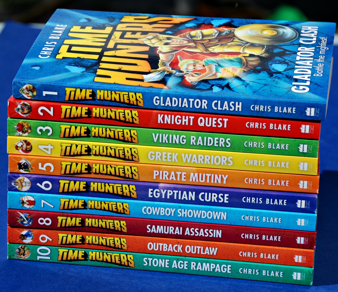 Harper Collins Time Hunter Series. Fun reading with historical references